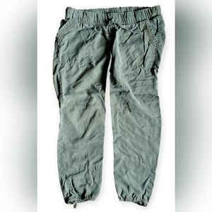 Jessica Simpson Maternity Pants Cropped Olive